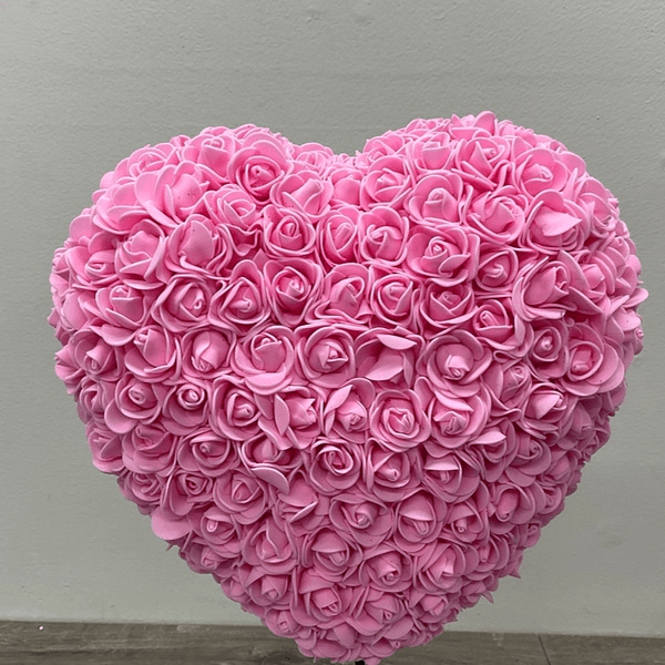 Silk Floral Heart Accent Piece, AF1361, from Sandy Rose Floral