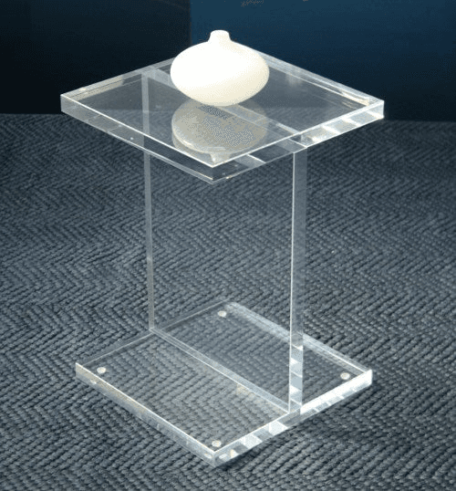Acrylic I-Beam Table, ET257, from Bridge Props