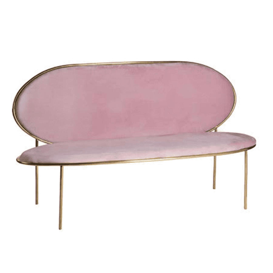 Washington Pink Bench, 5855, from High Style Event Rentals