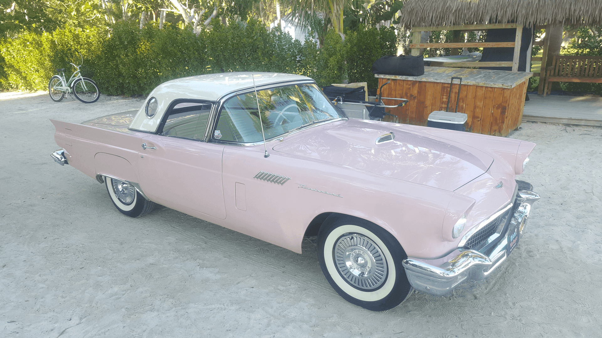57 tbird, from Miami Vintage Prop Car