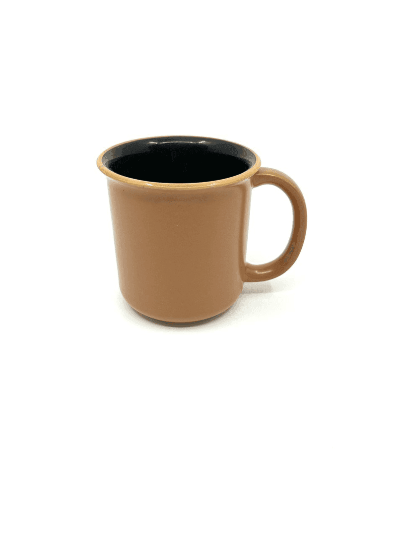 Brown Mug with Black Interior, from Hero & Beauty