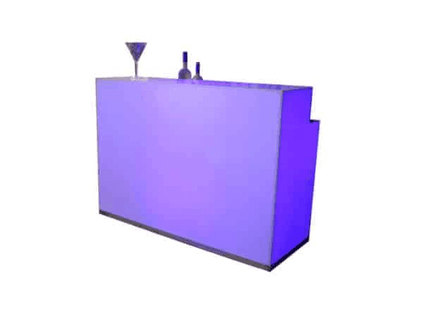 Bar Rectangular Double Top (5ft), from MK Music & Events