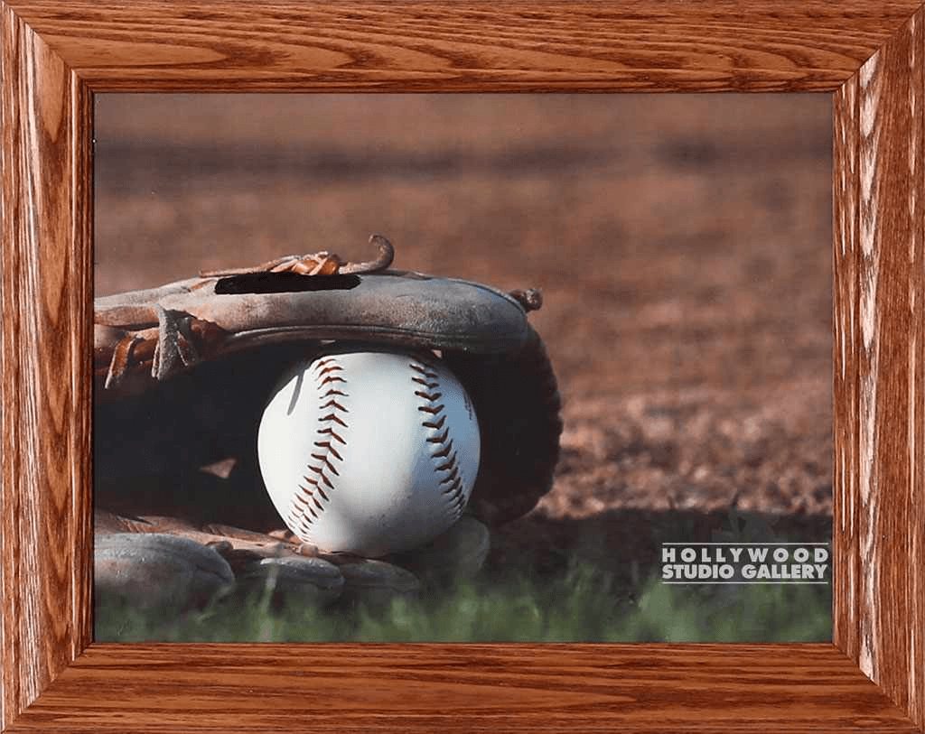 10x12 Baseball Glove Photo Brwn, RE-109252, from Hollywood Studio Gallery