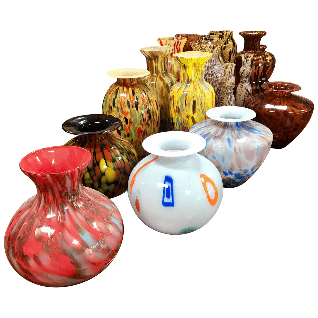 Florentine Handblown Vase in Various Shapes, Sizes and Colors from the 1980s, f_8447933, from ma+39
