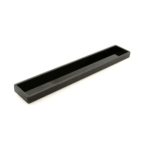 Rectangle Black Acrylic Tray 24x4x1, from Atlas Event Rental