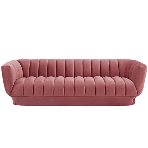 Pink Create Sofa, from RentQuest