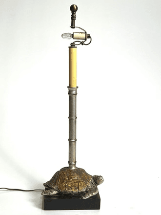 Brown Turtle Lamp, 00700, from Dudley Props