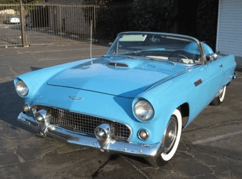 1956 Ford Thunderbird Convertible, 3020, from Picture Car Warehouse