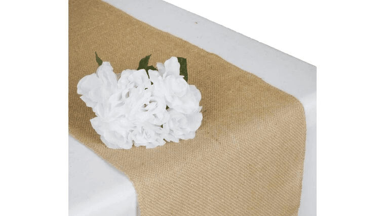 Table Runner - Burlap, from Cache Tents & Events