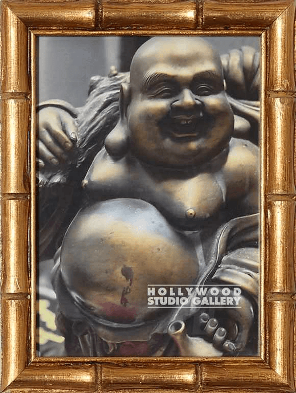 12x9 BUDDHA PHOTO GOLD BAMBOO, RE-109254, from Hollywood Studio Gallery