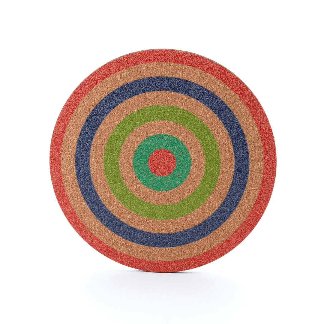 Target Cork Trivet No.2 Medium, NS1059, from Noho Surface + Prop