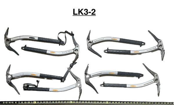 Silver Climbing Ice Axe 4 Real 4 Rubber, LK3-2, from Target Props
