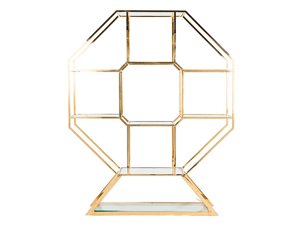 Gold Octagonal Bar-Back, from MK Music & Events