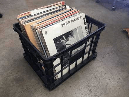 Crate of Records, 40004591, from Little Bohemia Rentals