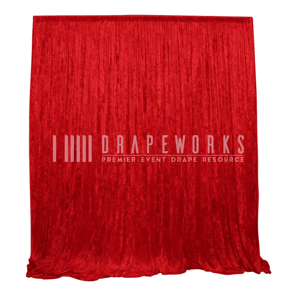 VELOUR – RED, from Drapeworks