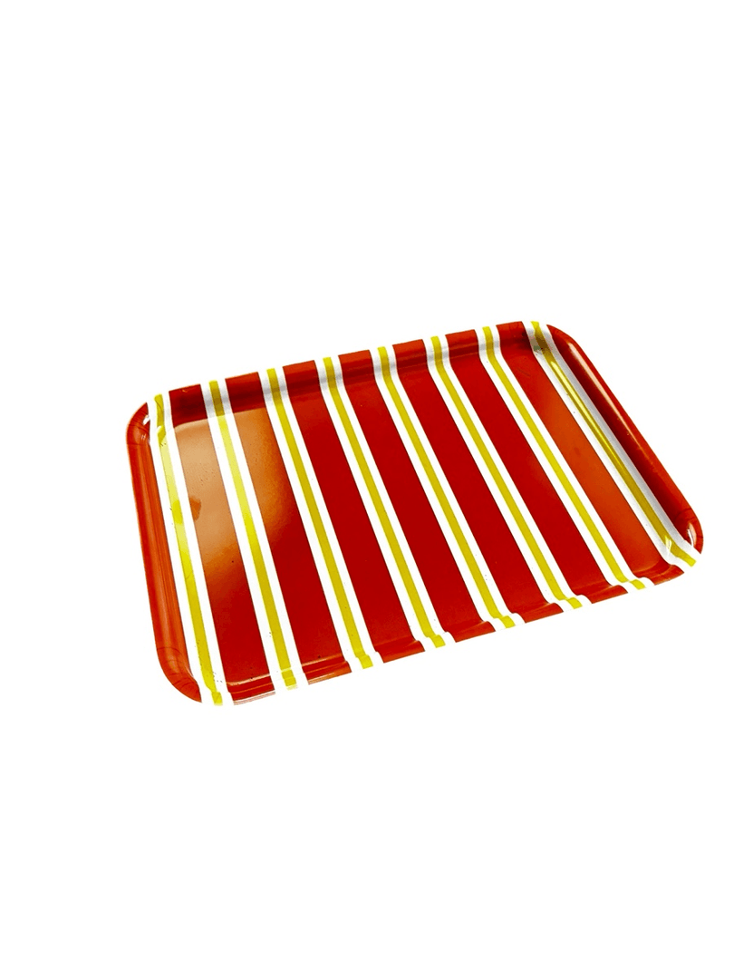 Striped Rectangular Serving Tray, 10280, from All Set Props