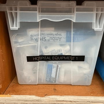 Hospital Bin 1, 00299, from North Shore Props