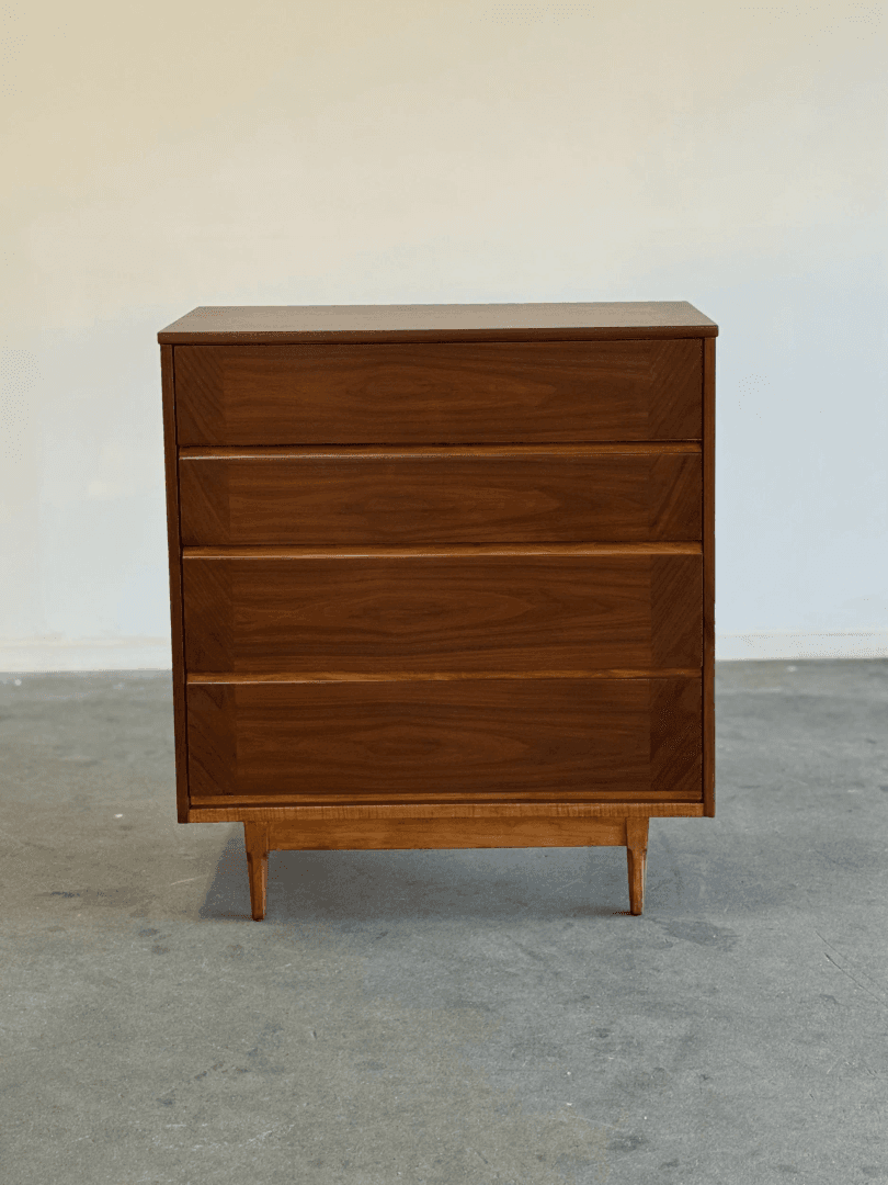 Highboy Dresser with Cross Grain, from Vintage On Point