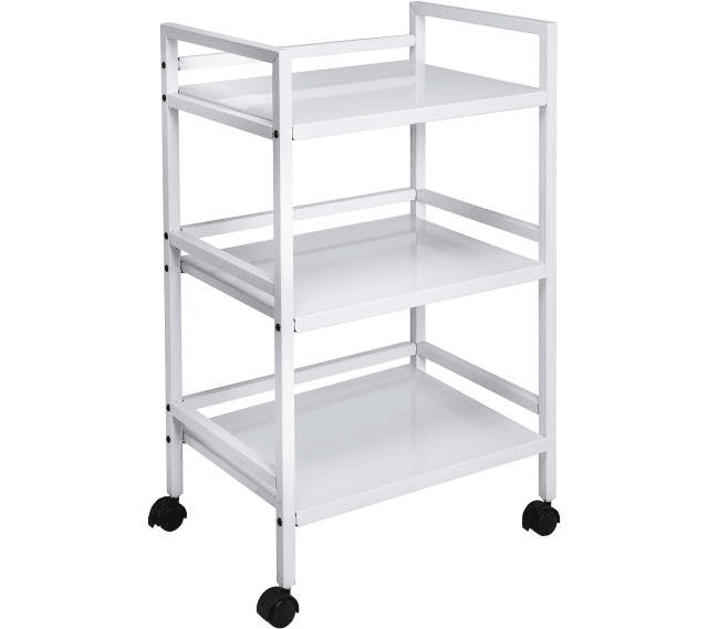 CART- (3)Tier Metal Rolling Cart, 40410090, from propNspoon