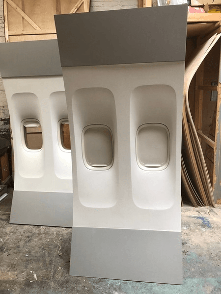 Airplane Wall Panel, ARG-0098, from Argon Props