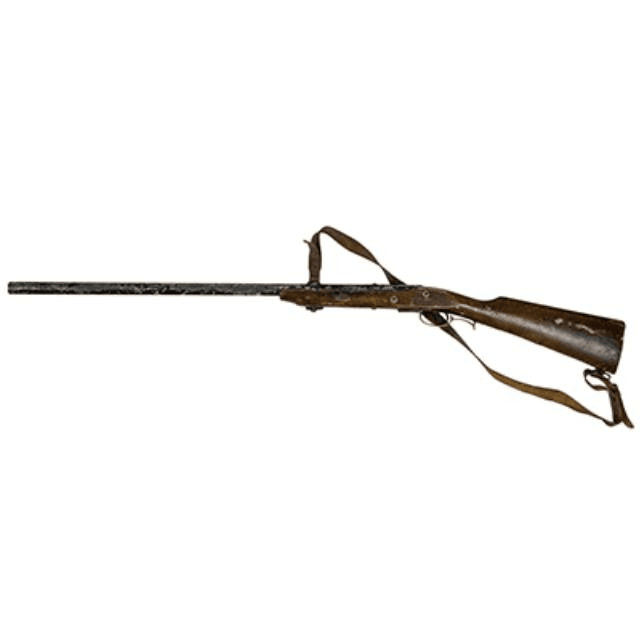 Single Barrel Rifle W/Strap, 7818WC006, from propNspoon