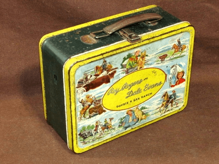 lunch box school metal Roy Rogers, 01309, from State Supply Props