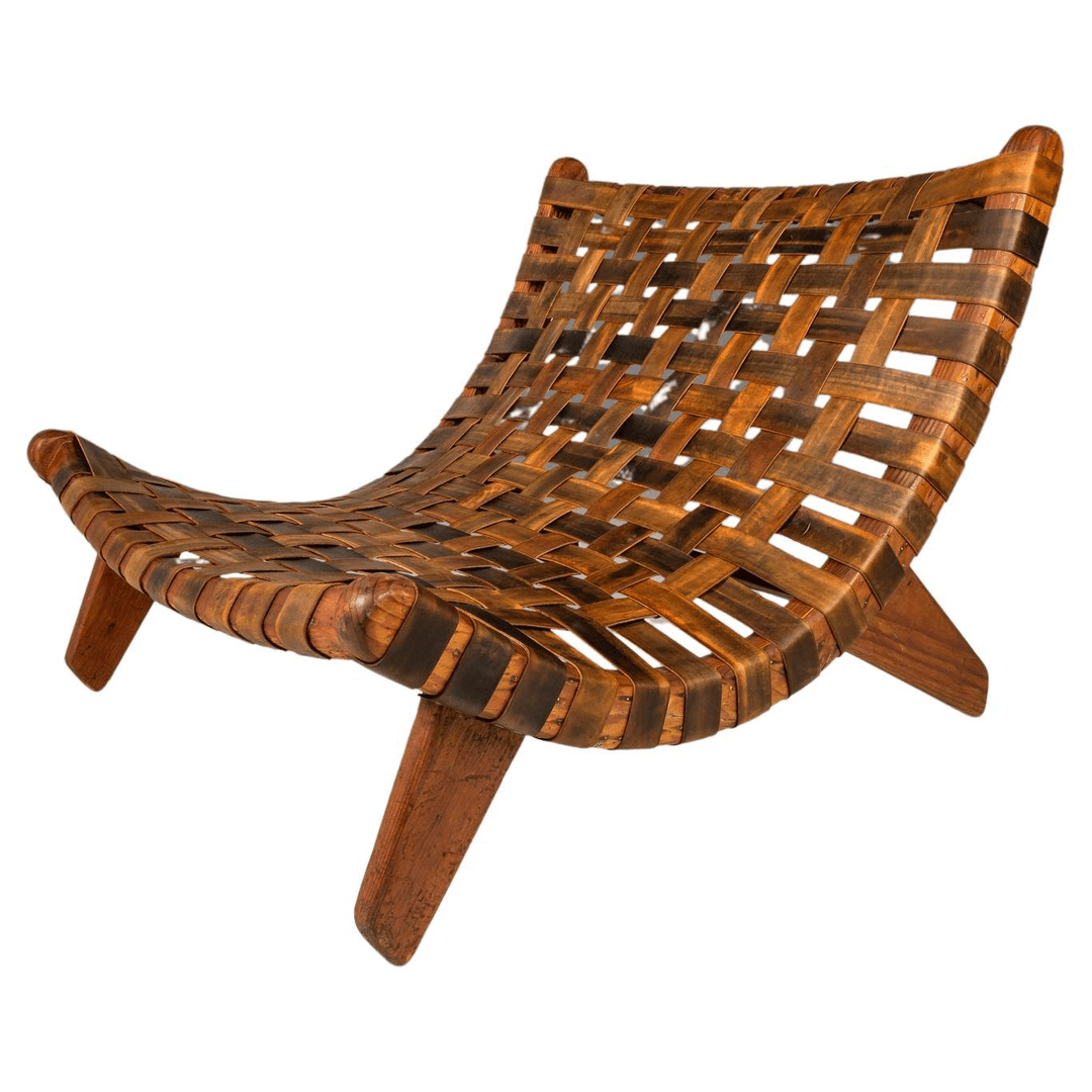 Rare Oversized Scoop Chair After José Zanine Caldas, Mòveis Artísticos Z, 1950s, f_43111962, from ABT Modern
