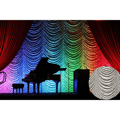 Silver Frazzle Austrian Backdrop Rental FR
, from Rose Brand
