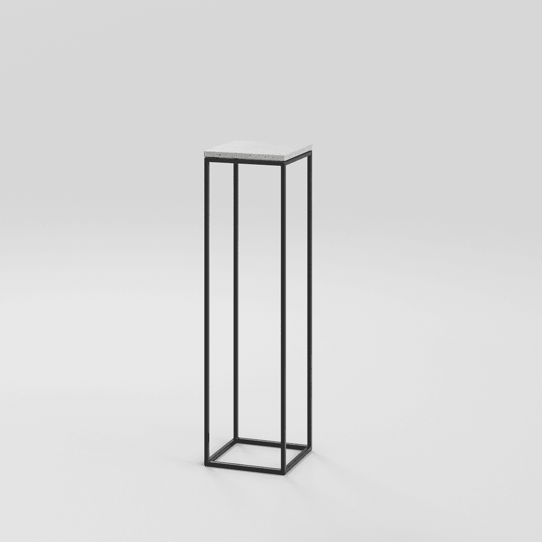 Podium 1 / 1'0" Square / Concrete , from Novu