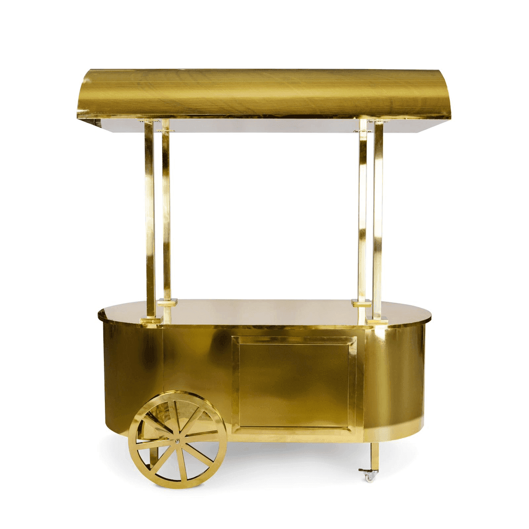 Candy Cart Gold, 6115, from High Style Rentals