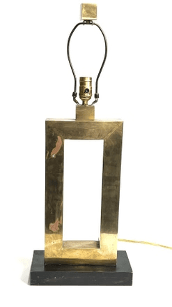 Brass “O” Lamp, 00627, from Dudley Props