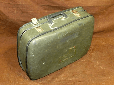 luggage fiber gray carry on 1, 12306, from State Supply Props
