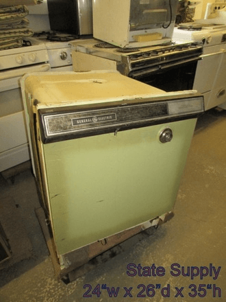 dishwasher avocado, 03323, from State Supply Props