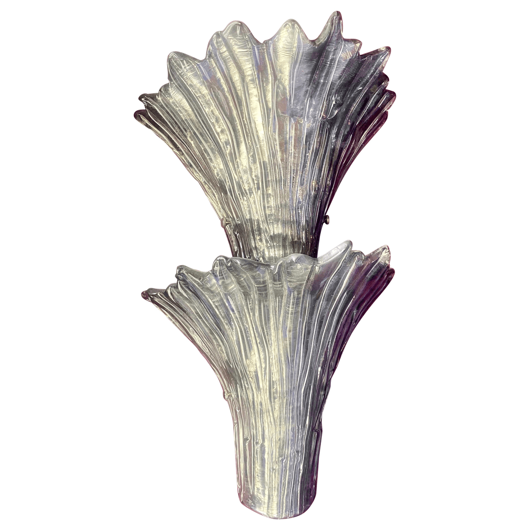 A Pair of Mid-Century Italian Murano Glass Sconces, f_41294102, from Deco Dreams