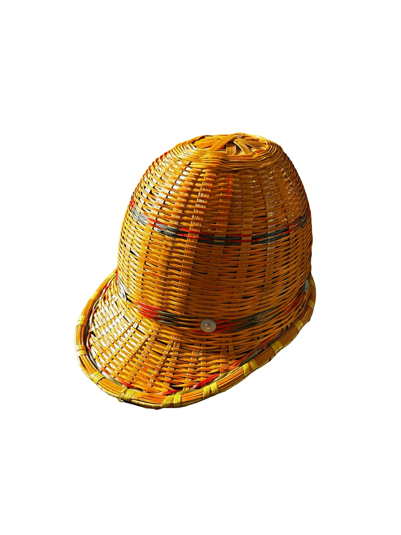 Colorful Woven Rattan Hat/Helmet, 10272, from All Set Props