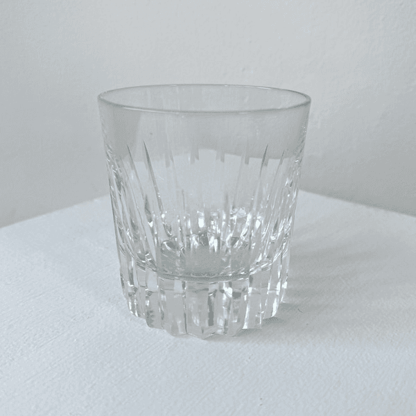 Crystal Cut Whiskey Glass, TT397, from Girls Girls Girls Studio