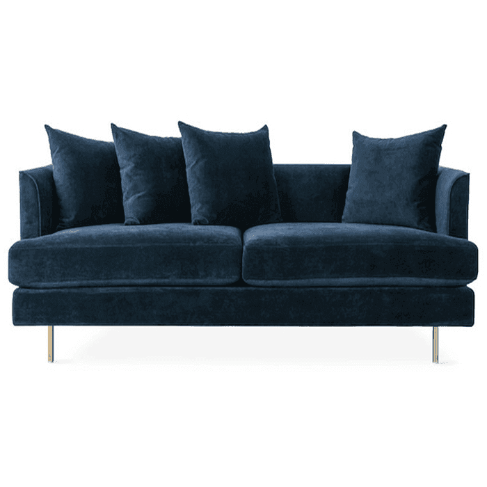 Navy Claire Sofa, from RentQuest