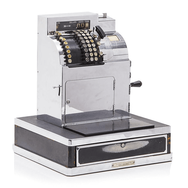 Chrome Antique Cash Register, MISC01331, from Gil & Roy Props
