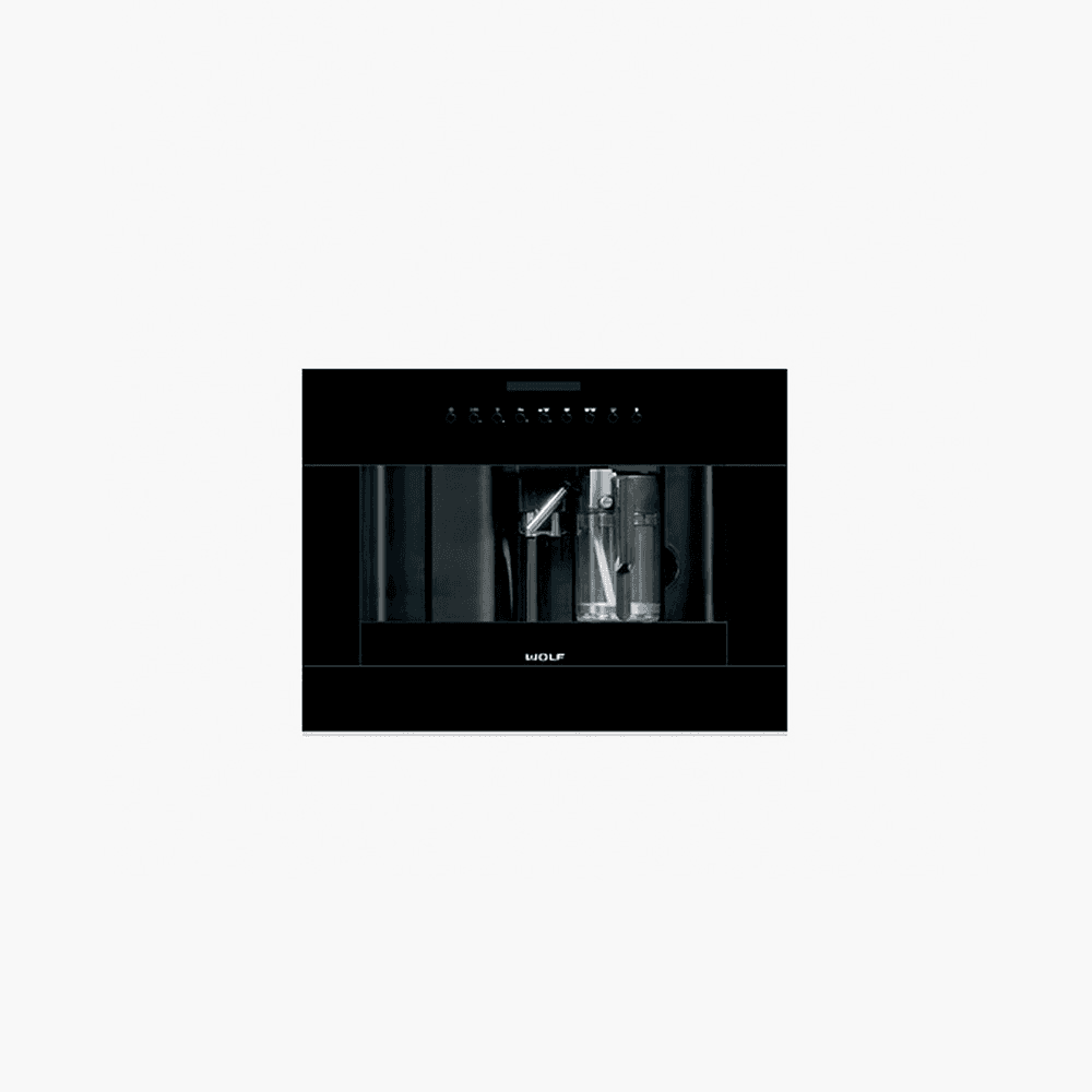 Wolf 24″ Coffee System, Black Glass, EC24B-2, from Exclusive Sales & Rentals