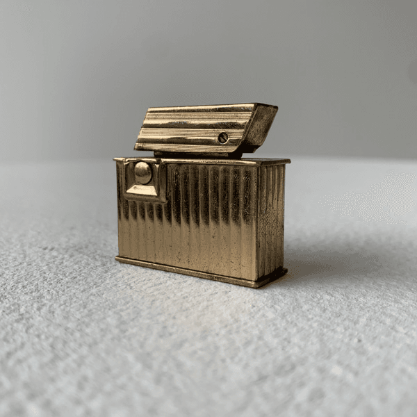 Fluted Brass Lighter, TT271, from Girls Girls Girls Studio