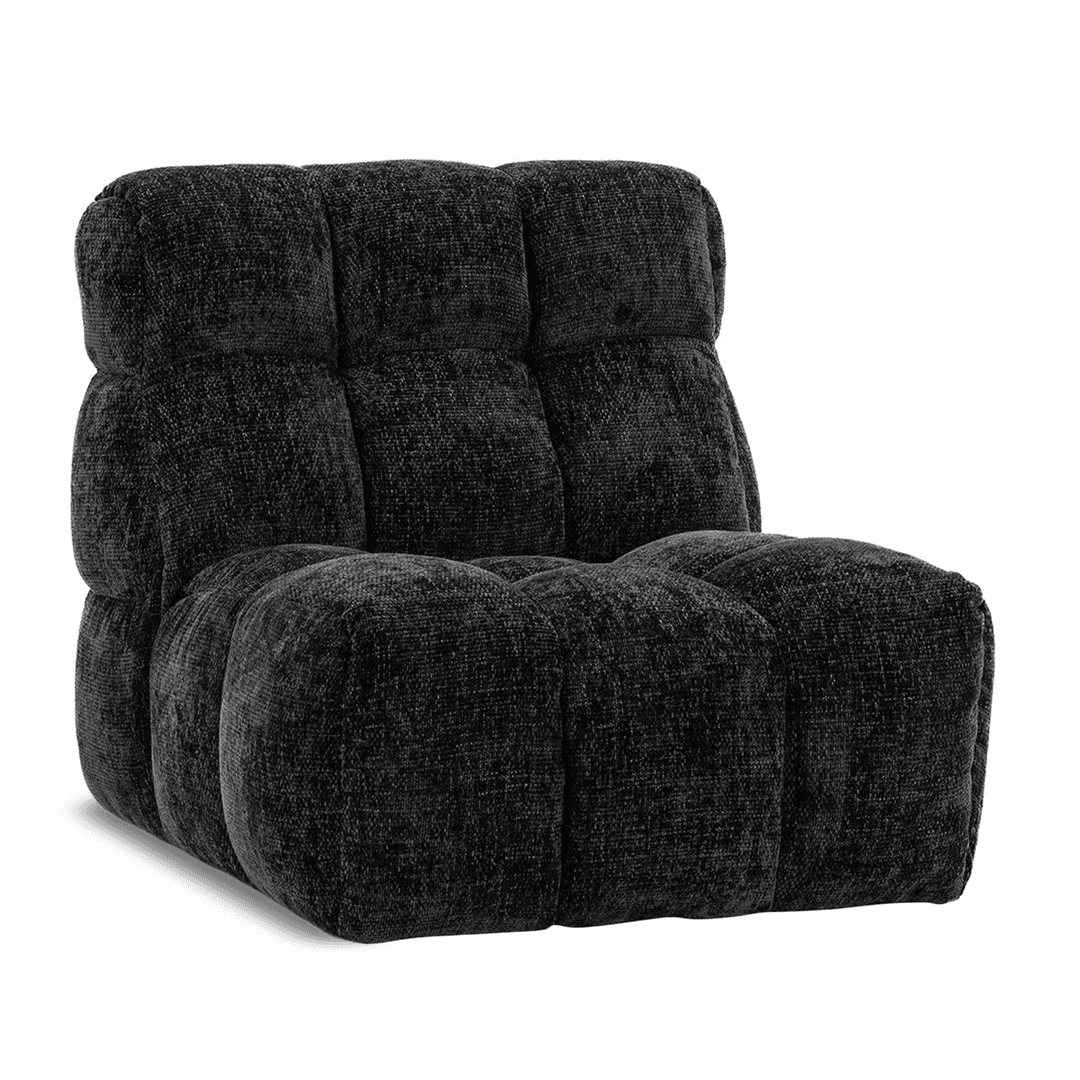 Charcoal Chenille Swivel Lounge Chair, HC53051761, from Design Mix Furniture