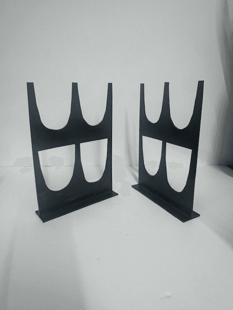 Metal Sculptural Bookends, from MOT Designs