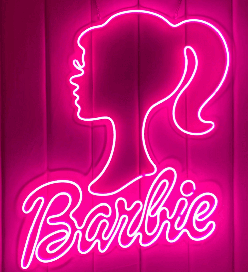 Barbie LED Sign, from Platinum Prop Rental