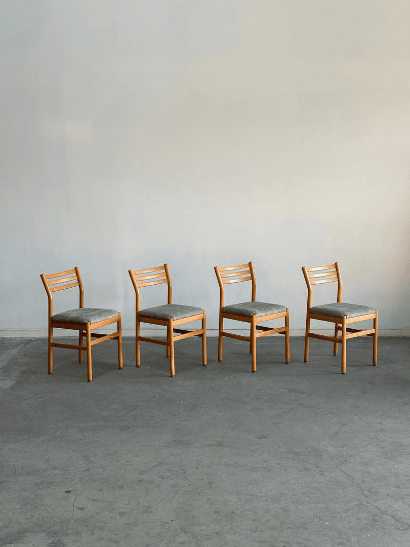 Swedish Dining chairs - Set of Four, from Vintage On Point