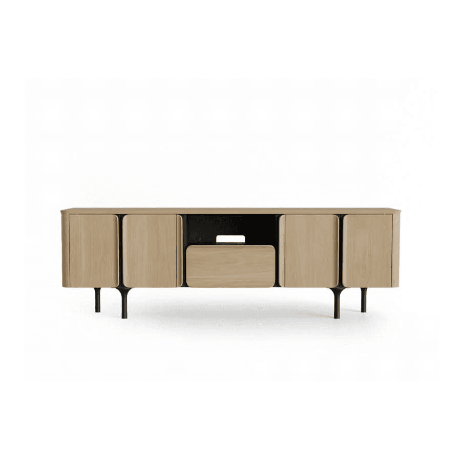 Hancock Media Console - Oak, FKS0401-NOAK, from France & Son Showroom