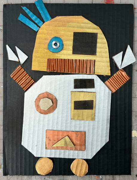 Cardboard Robot-10, KS0650, from Lolli Props