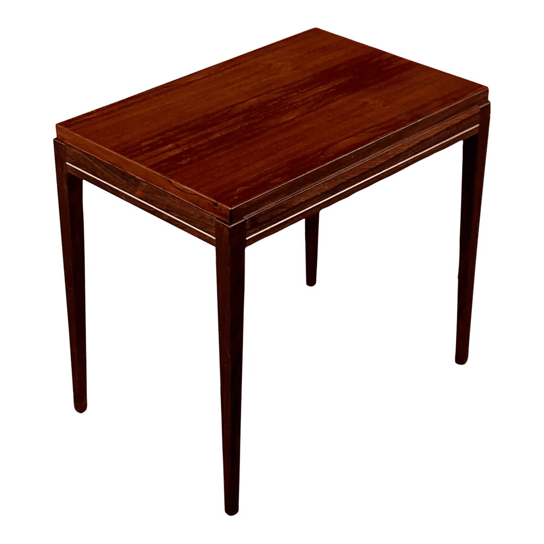 Frits Henningsen Sofa Table in Rosewood, Denmark, 1950s, from Tiger Oak Brooklyn