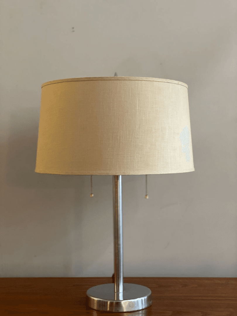 Vintage Chrome Table Lamp, from Vintage Concept