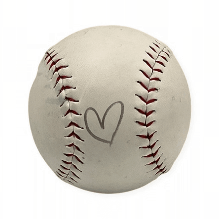Softball; classic, white with red stitching,, TY04616, from Pinacoteca Picture Props