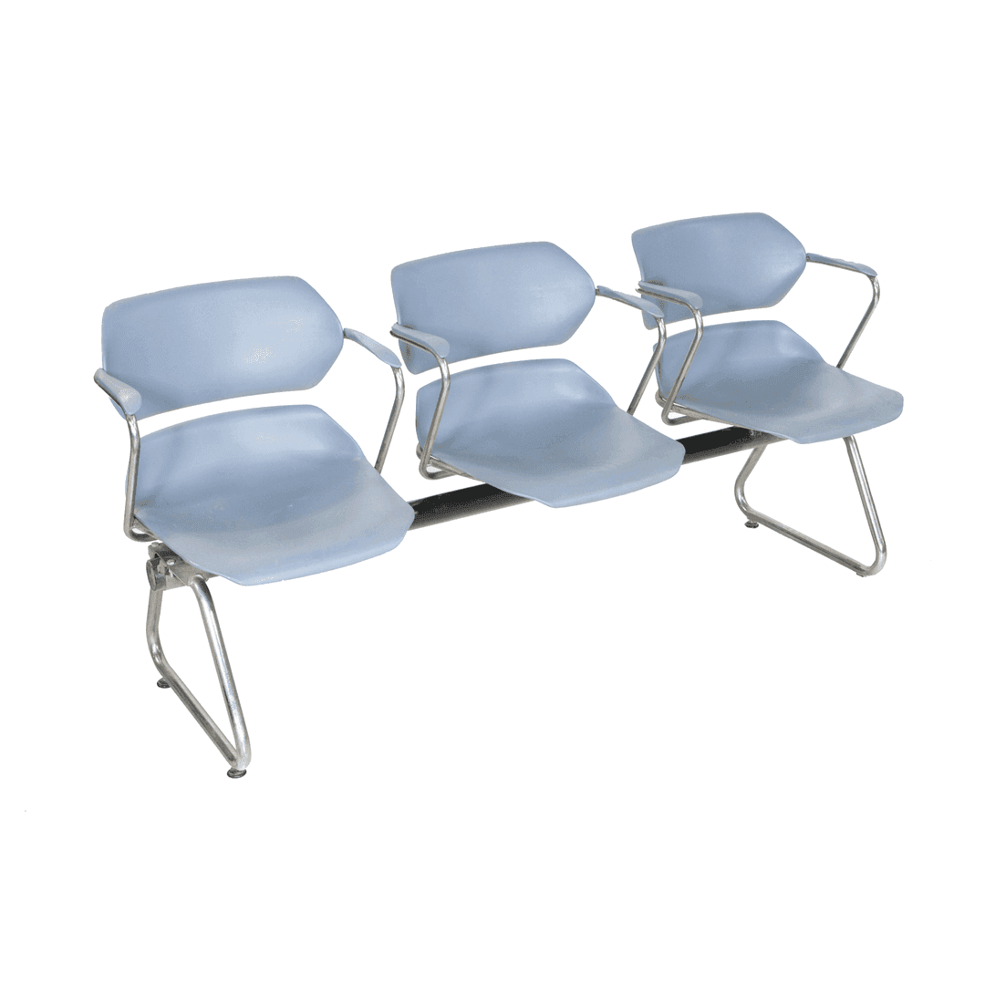 TERMINAL SEATS / TRIPLE / BLUE, 04562, from Air Designs